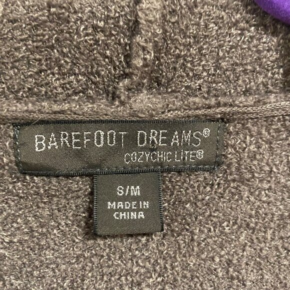 Barefoot‎ Dreams CozyChic Lite Island Wrap Taupe Size S/M - Picture 2 of 4